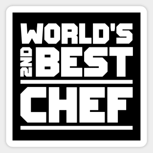 2nd best chef Sticker